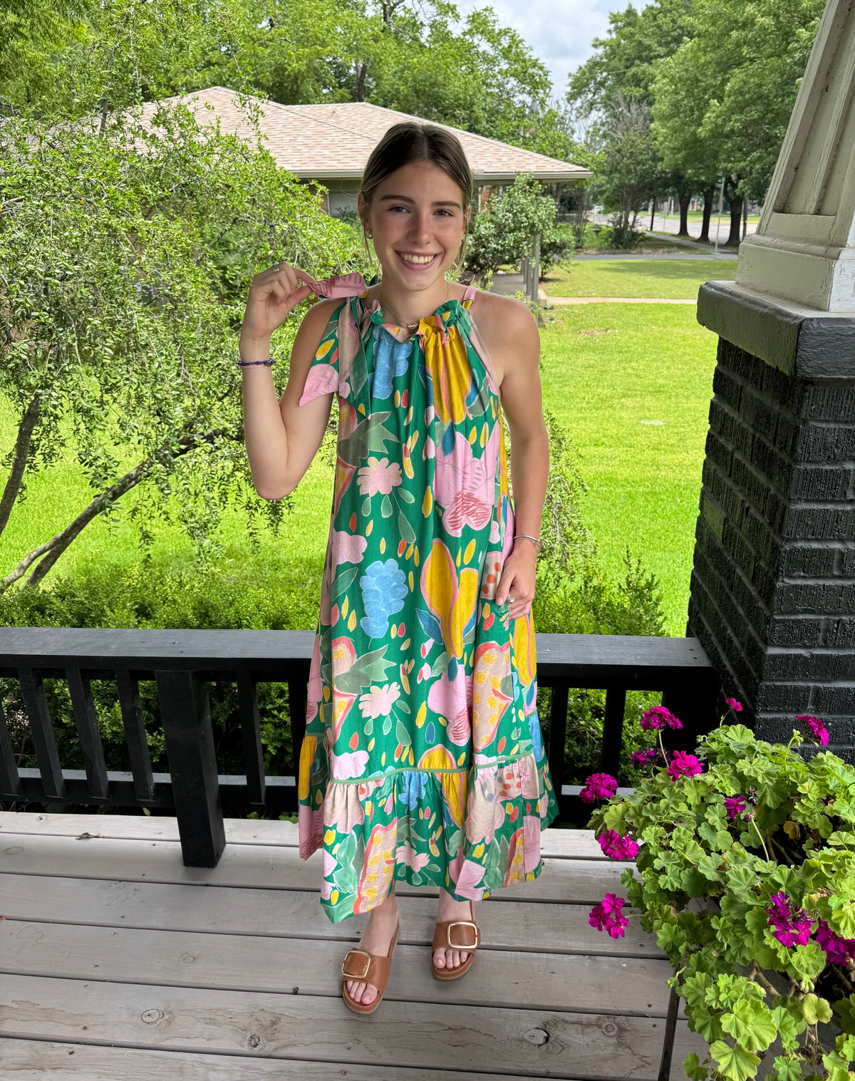 bonito midi dress BONITA MIDI Kelly Green / L