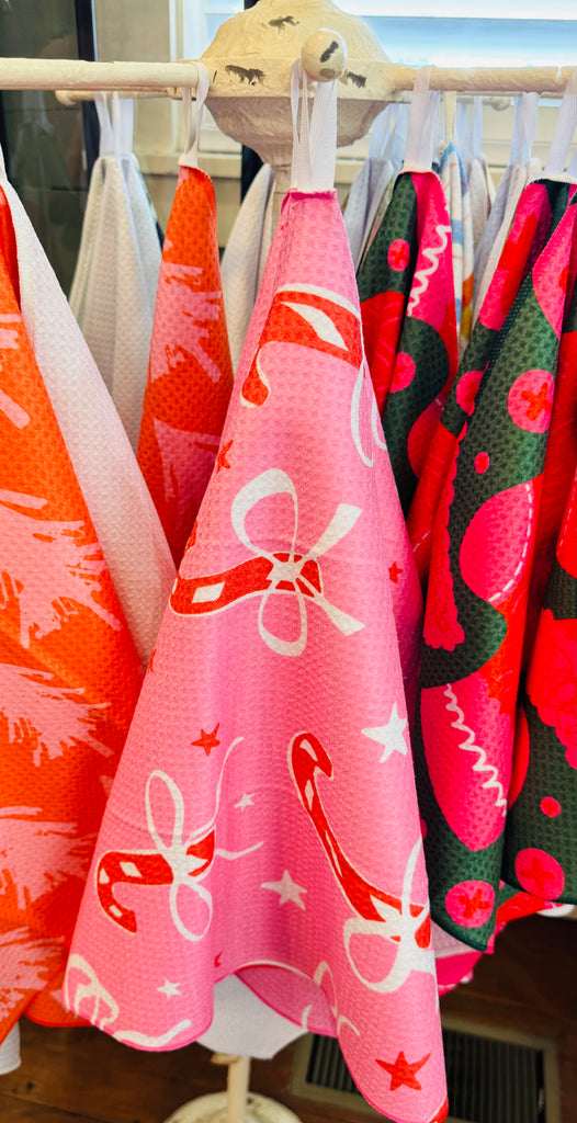 HOLIDAY MICROFIBER TEA TOWEL