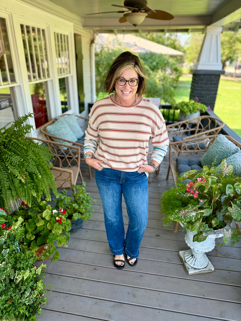 NINA STRIPE LONG SLEEVE