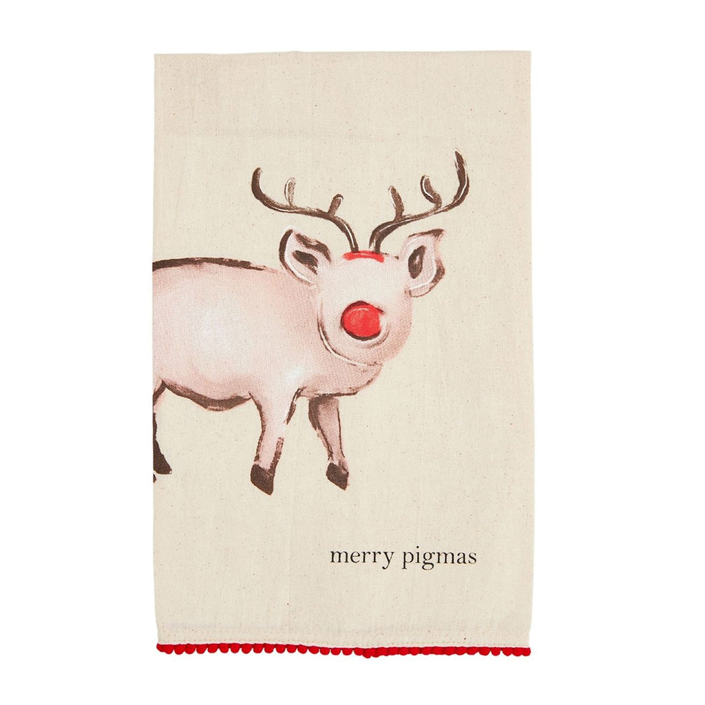 CHRISTMAS FARM TEA TOWEL