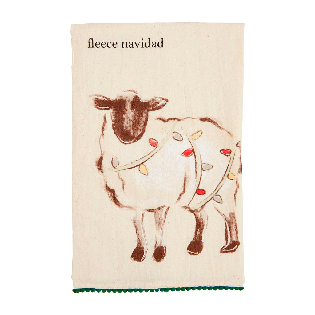 CHRISTMAS FARM TEA TOWEL