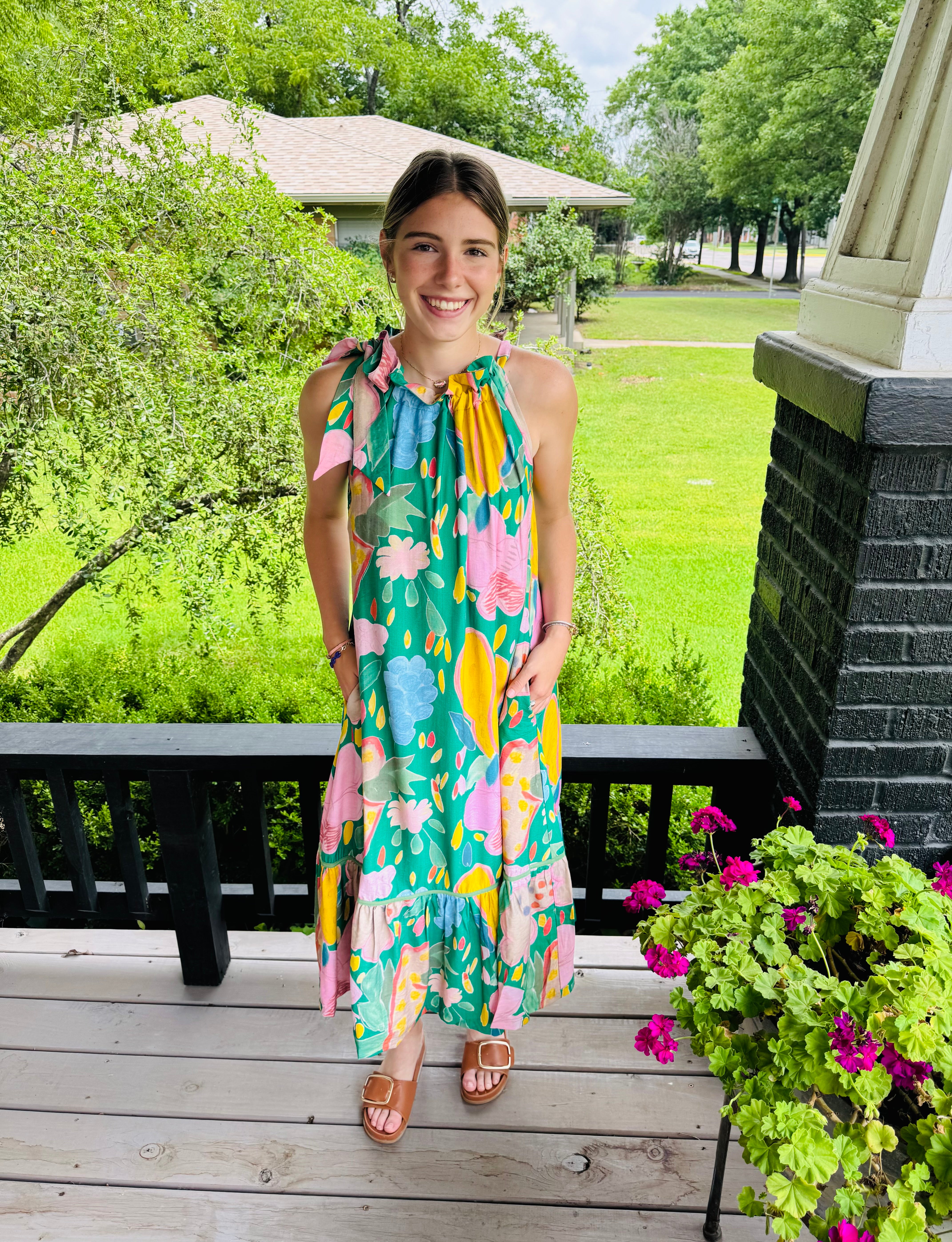 BONITA MIDI Kelly Green / L