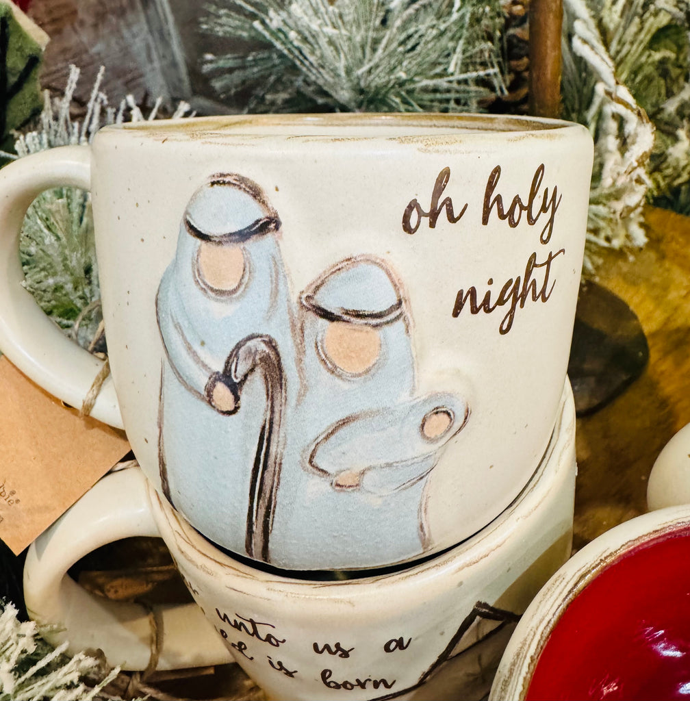 HOLY NIGHT CHRISTMAS MUG