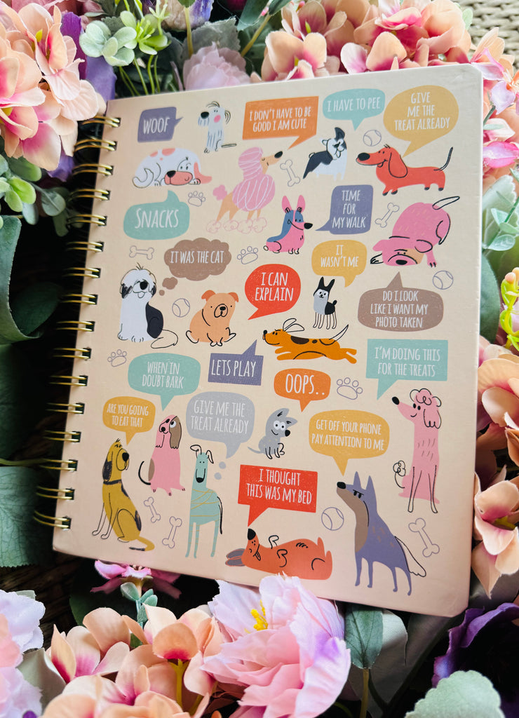 IF DOGS COULD TALK SPIRAL NOTEBOOK