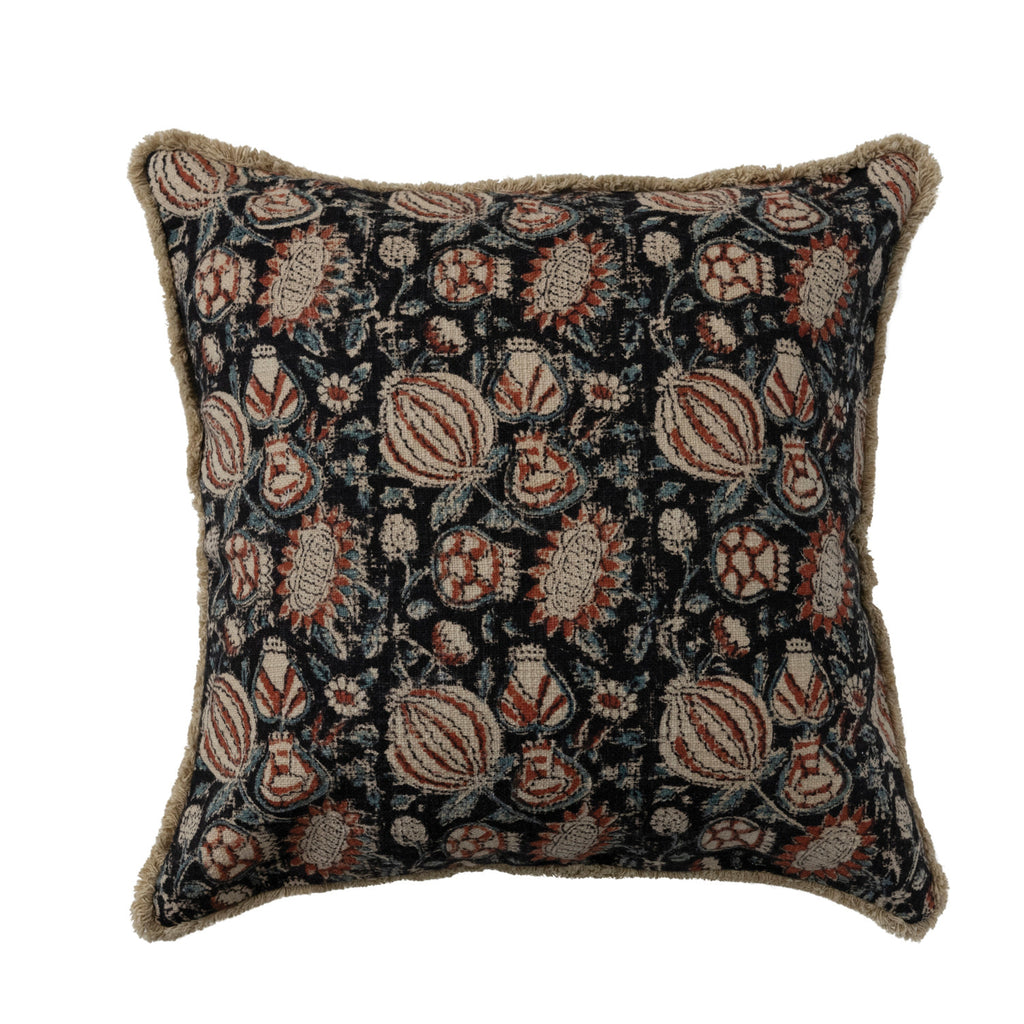 WHISKEY & WOOD FLORAL PILLOW