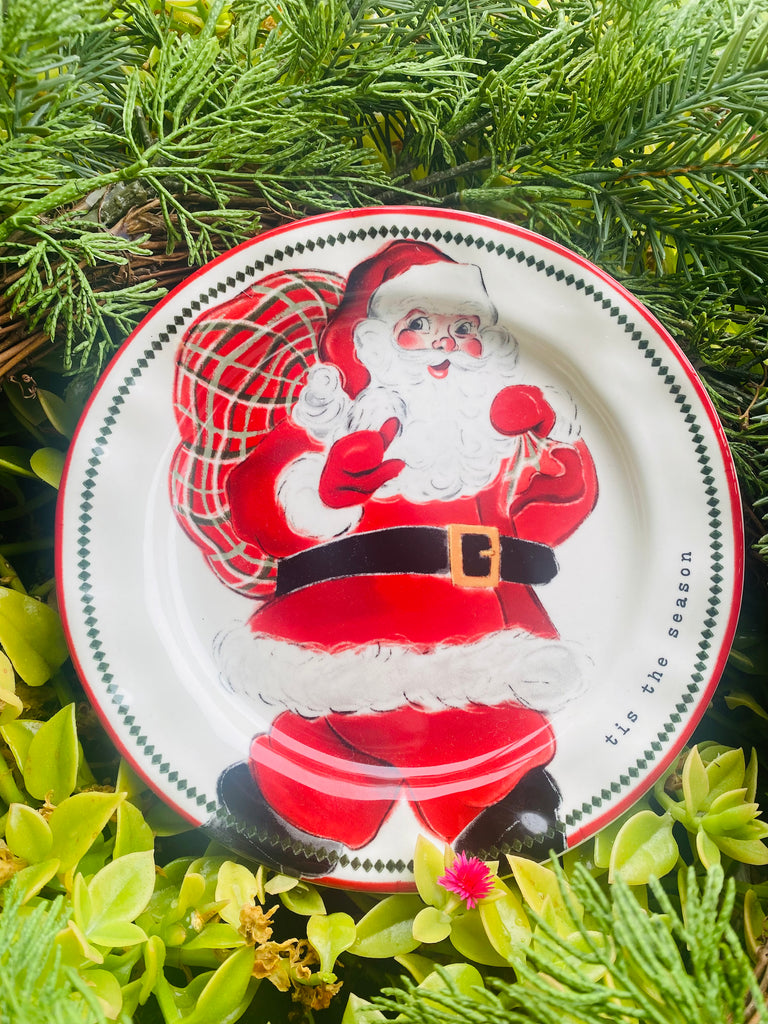 VINTAGE CHRISTMAS PLATE