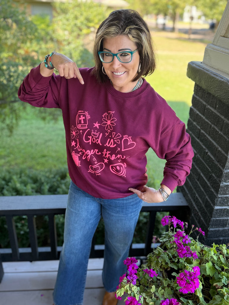 GOD IS BIGGER PULLOVER