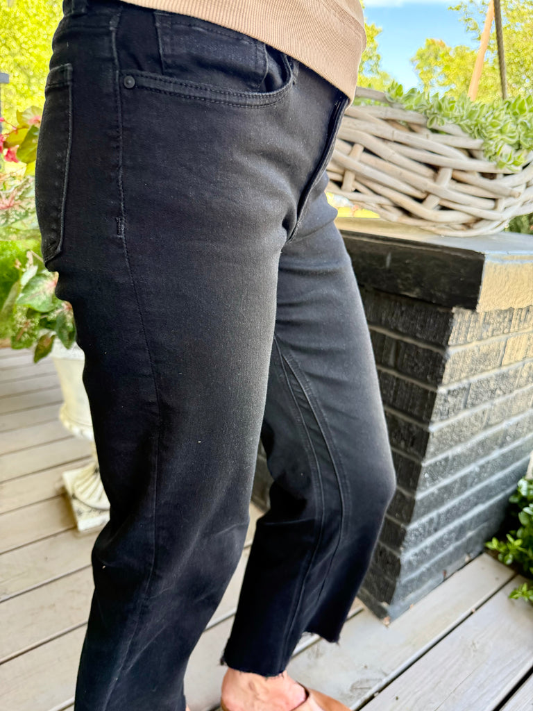 KELSEY BLACK DENIM
