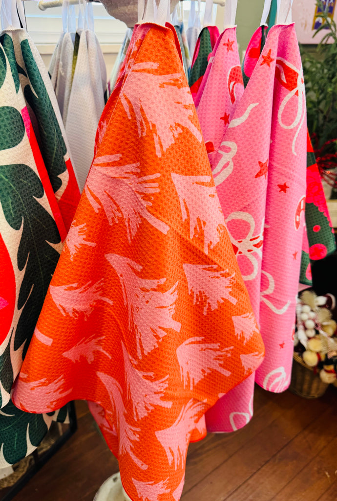 HOLIDAY MICROFIBER TEA TOWEL