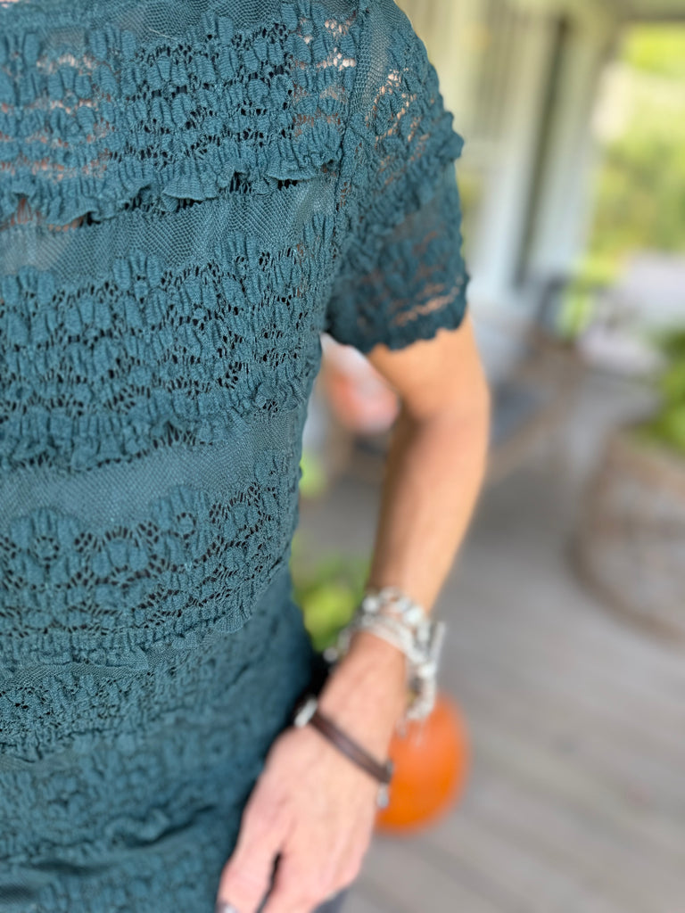 ANGELINA LACE TEE