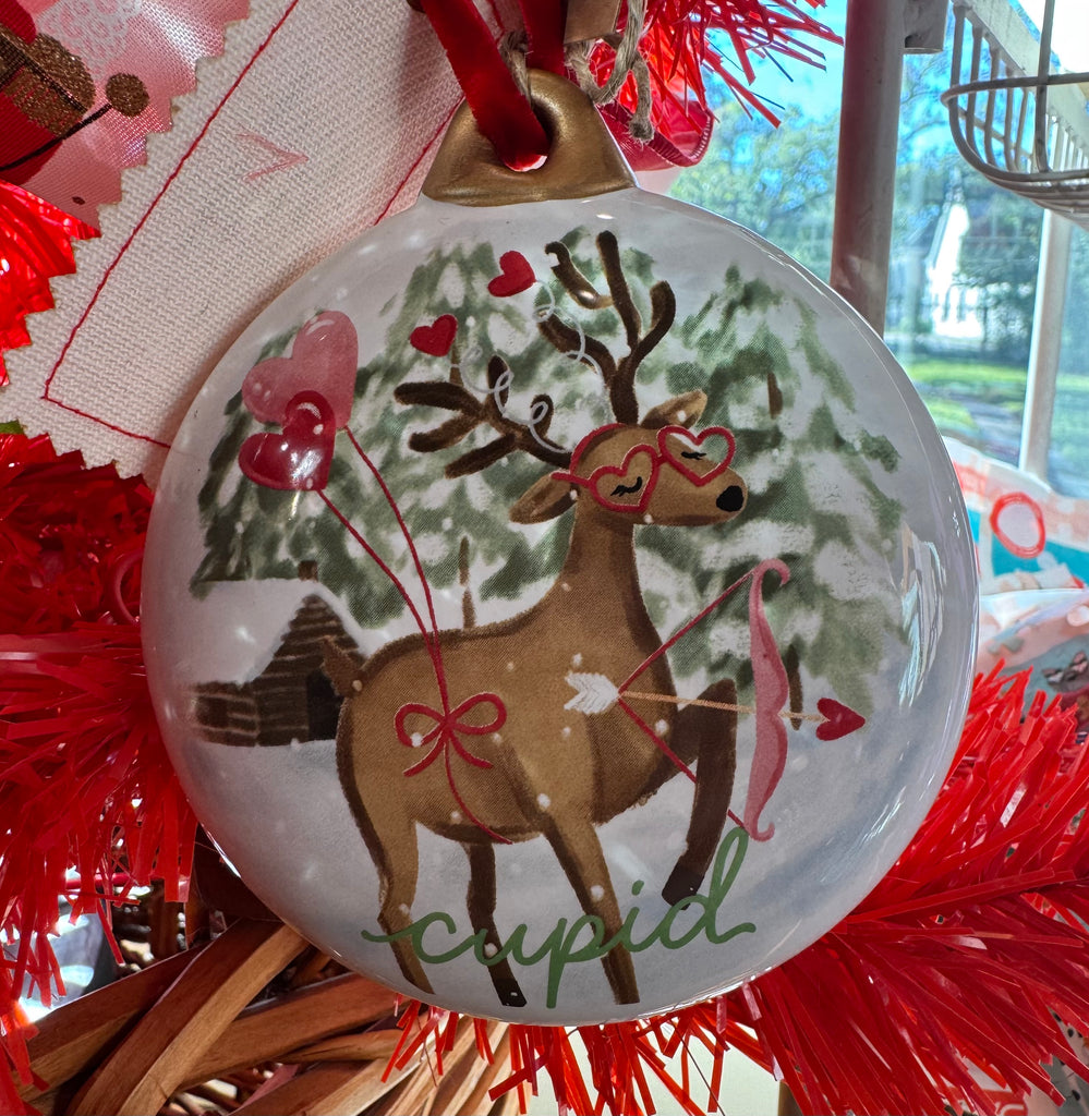 SANTA’S REINDEER ORNAMENT