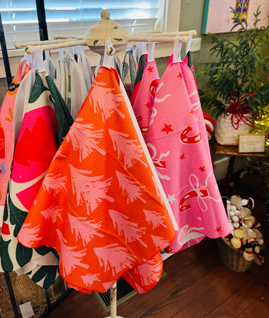 HOLIDAY MICROFIBER TEA TOWEL