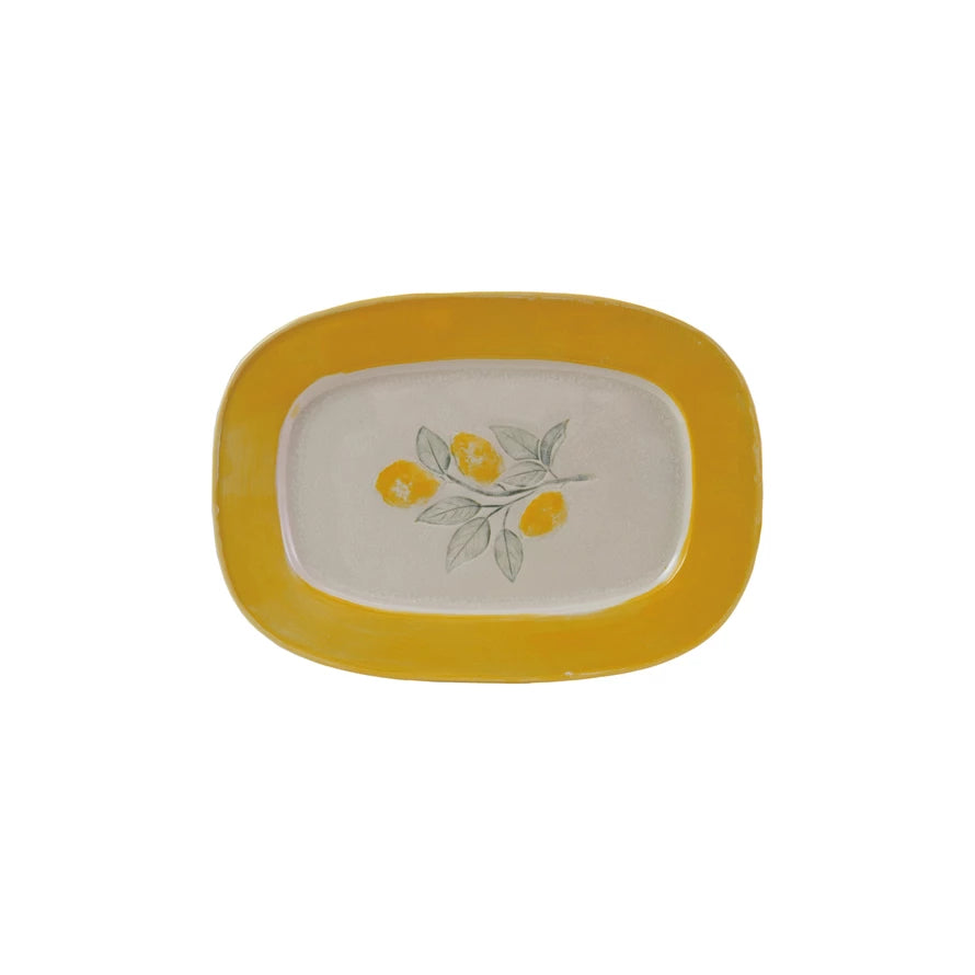 CLEMENTINE LEMON PLATE