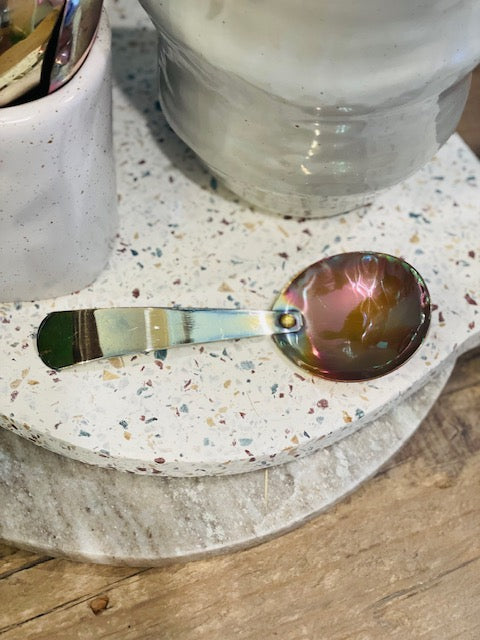 HAMMERED COPPER SPOON